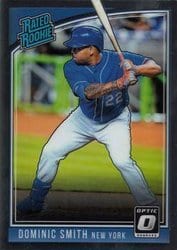 2018 Donruss Optic Base Set Dominic Smith #47 card