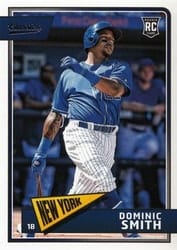 2018 Panini Chronicles Classics Dominic Smith #9 card