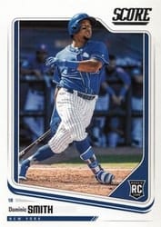 2018 Panini Chronicles Score Dominic Smith #28 card