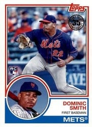 2018 Topps 1983 Topps Baseball 35th Anniversary Dominic Smith #83-17 card