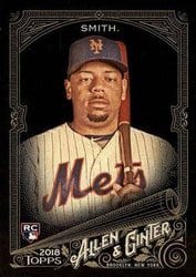 2018 Topps Allen & Ginter X Base Set Dominic Smith #217 card