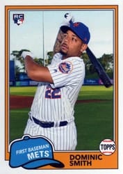 2018 Topps Archives Base Set Dominic Smith #286 card