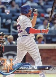 2018 Topps Base Set Dominic Smith #6 card