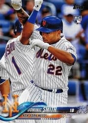 2018 Topps Base Set Dominic Smith #6 card