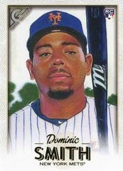 2018 Topps Gallery Base Set Dominic Smith #71 card