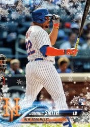 2018 Topps Holiday Base Set Dominic Smith #HMW183 card