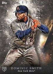2018 Topps Inception Base Set Dominic Smith #42 card