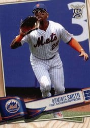 2019 Topps Big League Base Set Dominic Smith #158 card