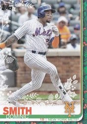 2019 Topps Holiday Base Set Dominic Smith #HW162 card
