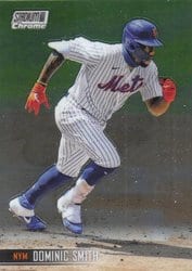 2021 Stadium Club Chrome Base Set Dominic Smith #13 card