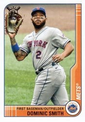 2021 Topps Big League Base Set Dominic Smith #211 card