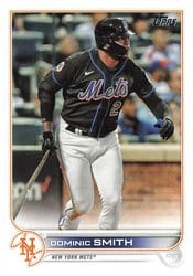 2022 Topps Base Set Dominic Smith #513 card
