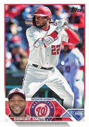 2023 Topps Update Base Set Dominic Smith #US130 card