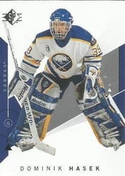 2018-19 SP Base Set Dominik Hasek #95 card