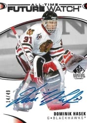2020-21 SP Signature Edition Legends Base Set Dominik Hasek #436 card
