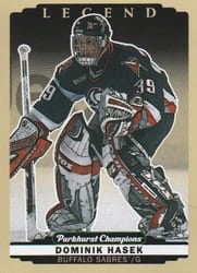 2022-23 Parkhurst Champions Base Set Dominik Hasek #331 card