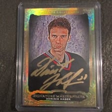 2023-24 Upper Deck Ultimate Collection Signature Masterpieces Dominik Hasek #USM-DH card