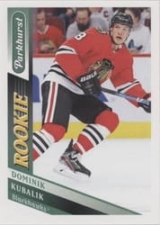 2019-20 Parkhurst Base Set Dominik Kubalik #305 card
