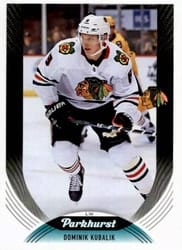 2020-21 Parkhurst Base Set Dominik Kubalik #199 card