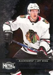 2020-21 SkyBox Metal Universe Base Set Dominik Kubalik #56 card