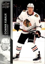 2021-22 Upper Deck Base Set Dominik Kubalik #41 card