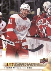 2022-23 Upper Deck UD Canvas Dominik Kubalik #C294 card