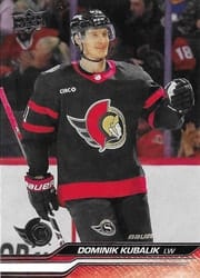 2023-24 Upper Deck Base Set Dominik Kubalik #596 card