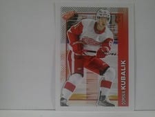 2023 Topps NHL Sticker Collection Dominik Kubalik #187 card