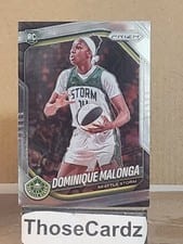 2025 Panini Prizm WNBA Dominique Malonga Silver #116 card