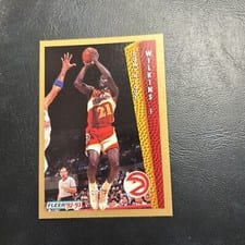 1992-93 Fleer Base Set Dominique Wilkins #8 card