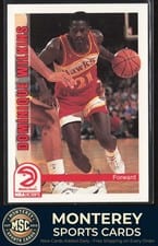 1992-93 Hoops Base Set Dominique Wilkins #8 card