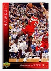 1993-94 Upper Deck Base Set Dominique Wilkins #290 card
