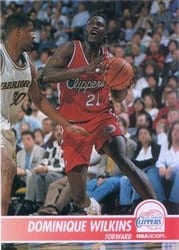 1994-95 Hoops Base Set Dominique Wilkins #97 card