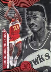 2021-22 Panini Illusions Base Set Dominique Wilkins #140 card