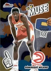 2025-26 Finest Muse Dominique Wilkins #M-21 card