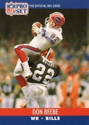 1990 Pro Set Base Set Don Beebe #435 card