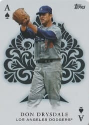 2023 Topps Update All Aces Don Drysdale #AA-60 card