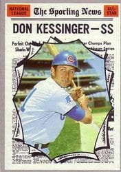 1970 Topps Base Set Don Kessinger #456 card