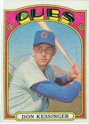 1972 Topps Base Set Don Kessinger #145 card