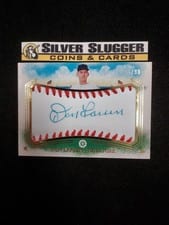 2024 Panini Boys of Summer Fabric of the Game Baseball Signatures Don Larsen #FOG-DL card