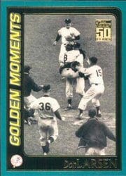 2001 Topps Base Set Don Larsen / Yogi Berra #378 card