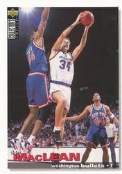 1995-96 Collector's Choice Base Set Don MacLean #36 card