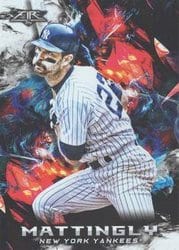 2018 Topps Fire Base Set Don Mattingly #66 card