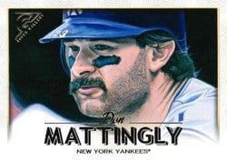 2018 Topps Gallery Base Set Don Mattingly #14 card