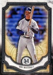 2018 Topps Museum Collection Base Set Don Mattingly #63 card