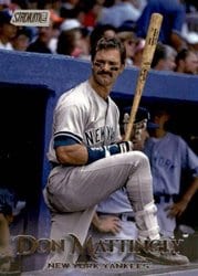 2019 Stadium Club Base Set Don Mattingly #157 card