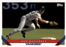 2019 Topps Archives Base Set Don Mattingly #264 card