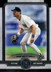 2019 Topps Museum Collection Base Set Don Mattingly #66 card