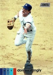 2020 Stadium Club Base Set Don Mattingly #272 card