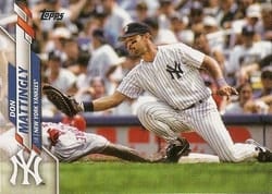 2020 Topps Base Set Don Mattingly #335b card